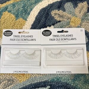 Tinsel Eyelashes - Self-Adhesive